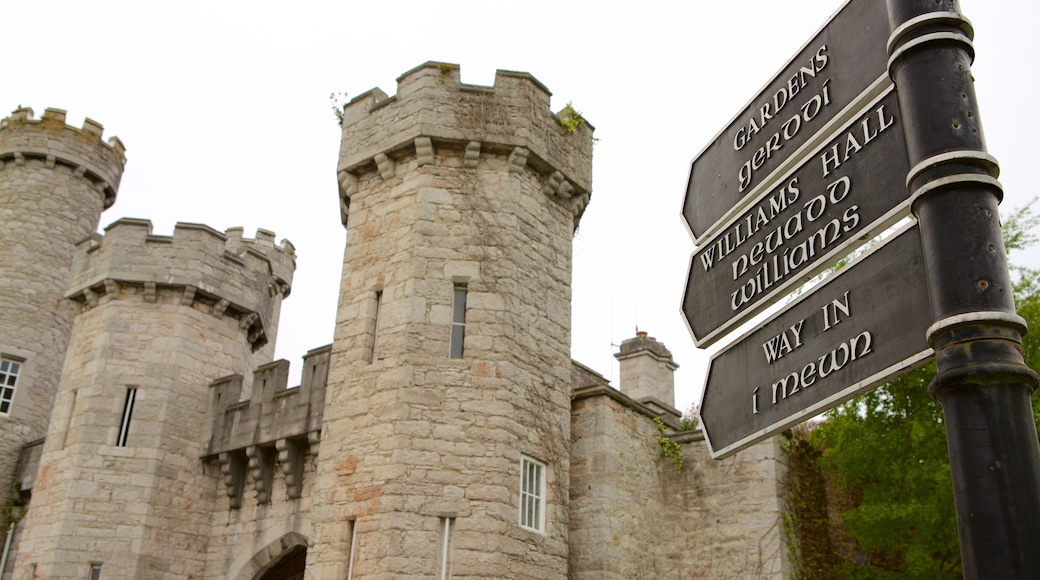 Bodelwyddan Castle showing heritage elements and a castle