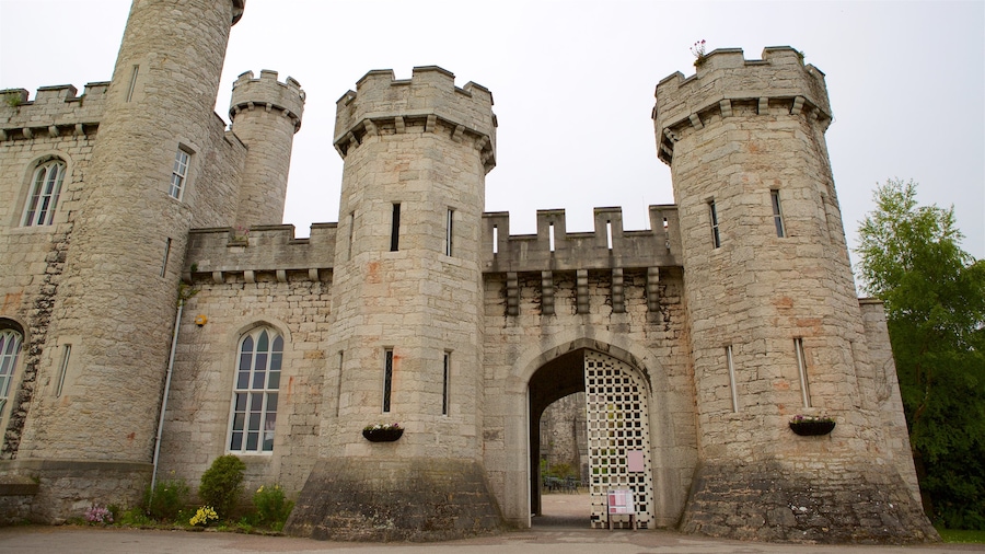 Bodelwyddan Castle som viser kulturarvsgenstande og et slot