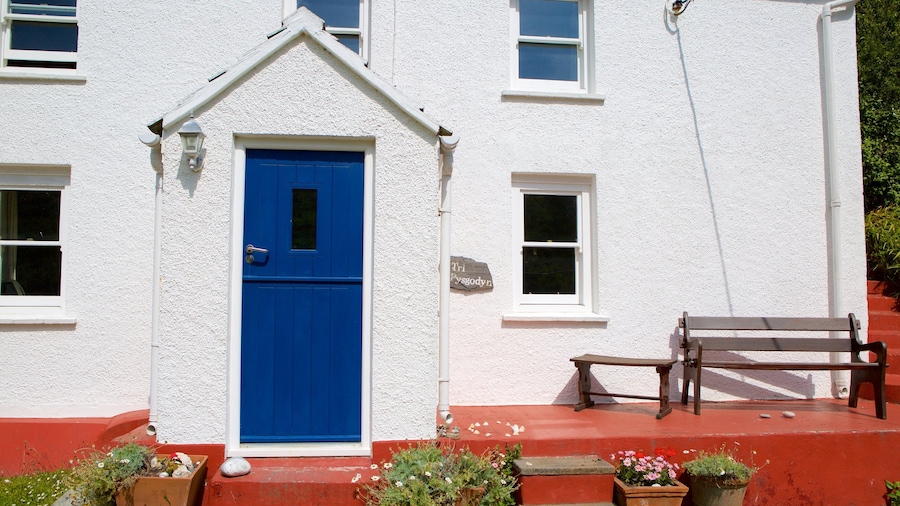 Parque Nacional Pembrokeshire Coast mostrando escenas cotidianas y una casa