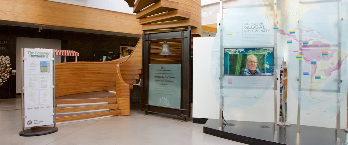 Royal Botanic Garden featuring interior views