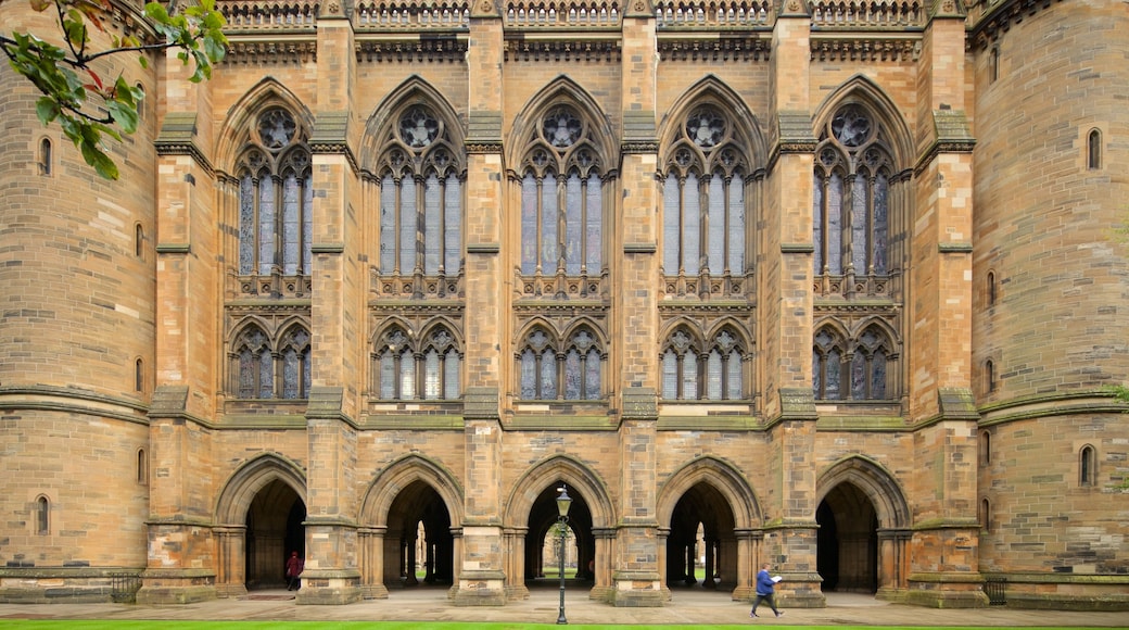 University of Glasgow mostrando elementos del patrimonio