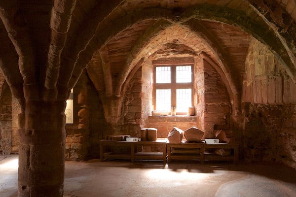 アーブロース修道院 表示 屋内の眺め, 遺跡 と 遺跡・遺産