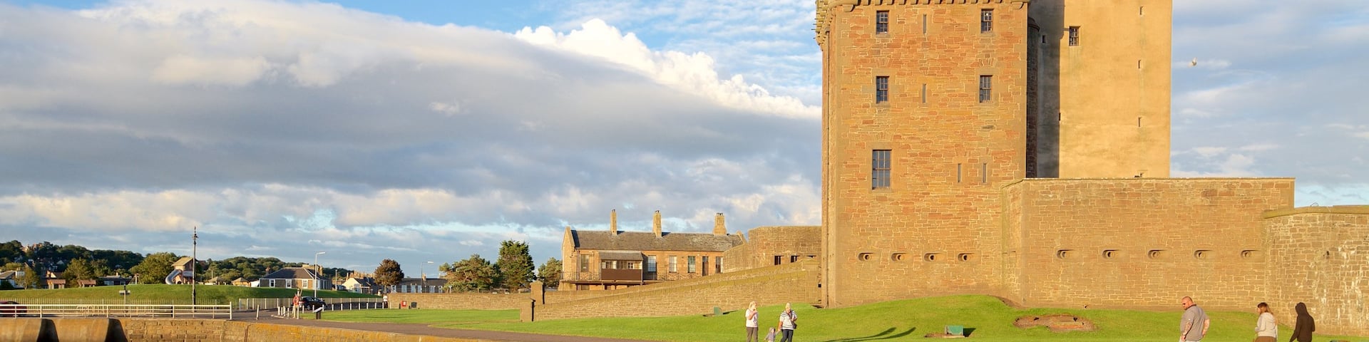 Broughty Ferry featuring a castle