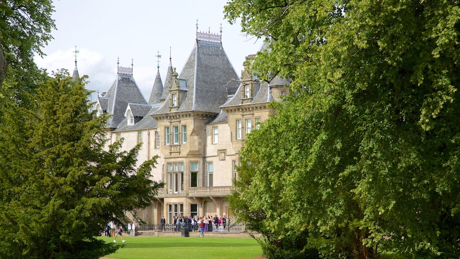 Callendar House welches beinhaltet Geschichtliches und Burg