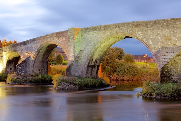 Stirling featuring heritage elements, a bridge and a river or creek