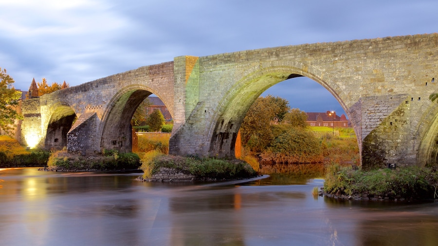 Stirling featuring heritage elements, a bridge and a river or creek