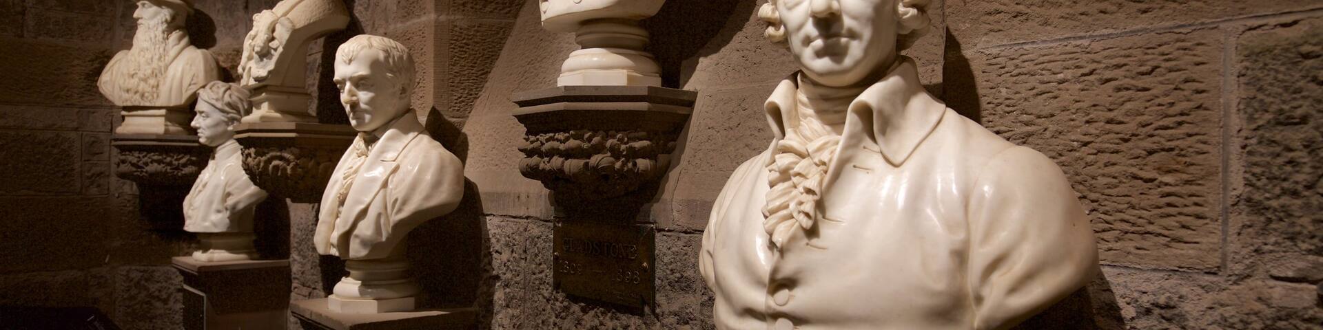 National Wallace Monument which includes interior views and a monument