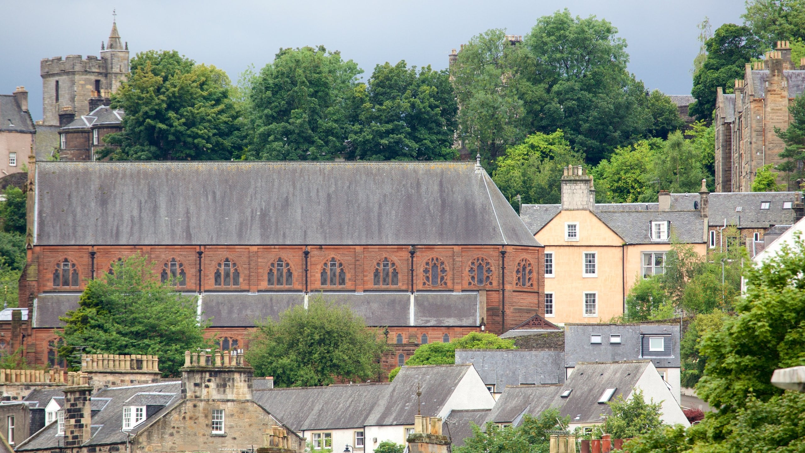 Stirling showing a small town or village