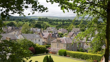 Stirling som visar en liten stad eller by