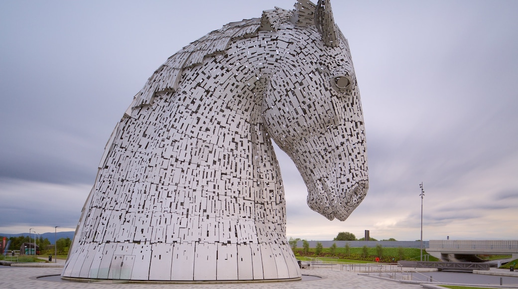 Grangemouth som viser udendørs kunst