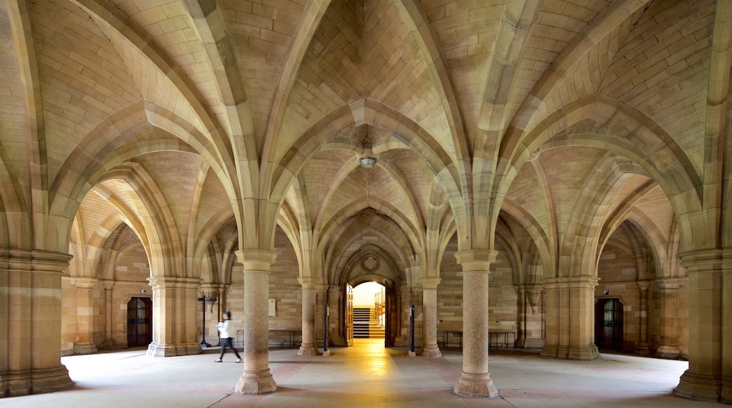 University of Glasgow showing heritage architecture