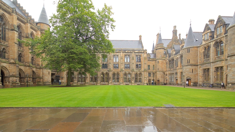 University of Glasgow which includes heritage elements