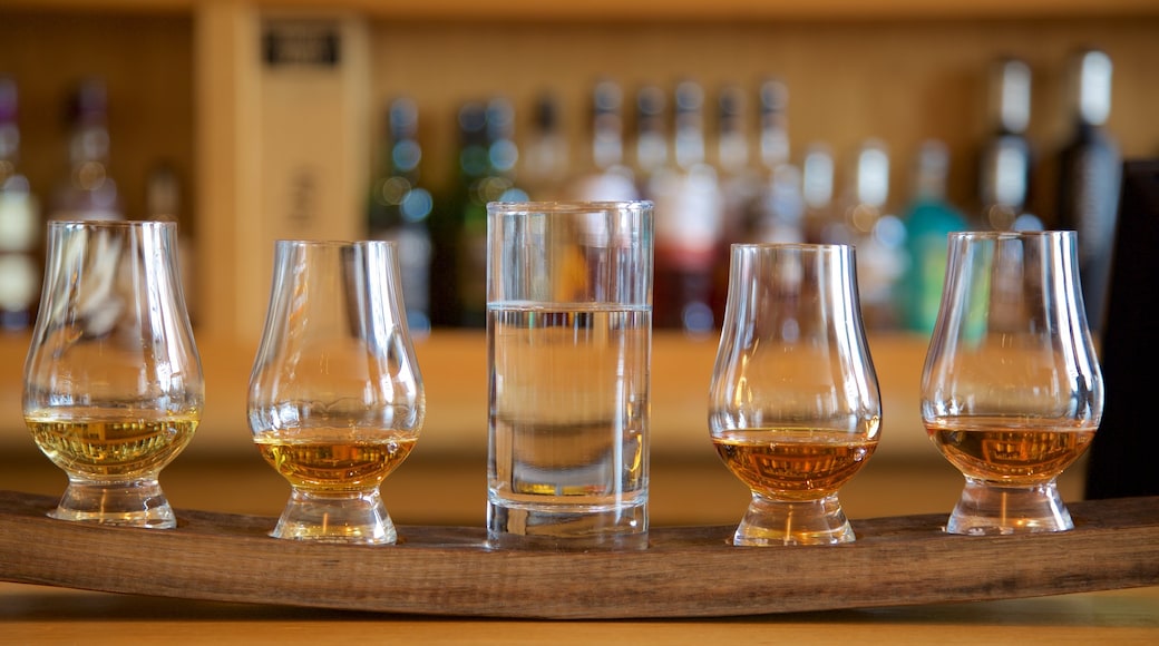 Scotch Whisky Heritage Centre caracterizando bebidas