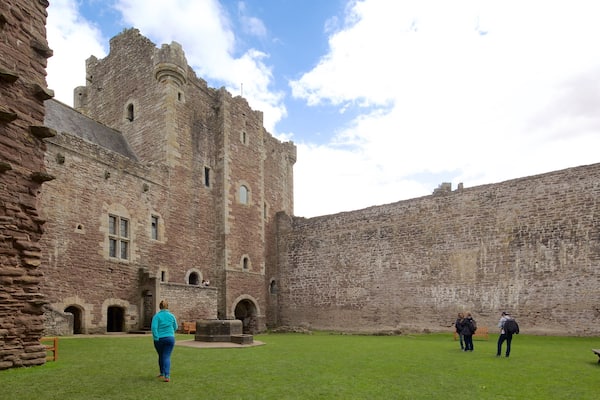 Château de Doune qui includes château ou palais et patrimoine historique