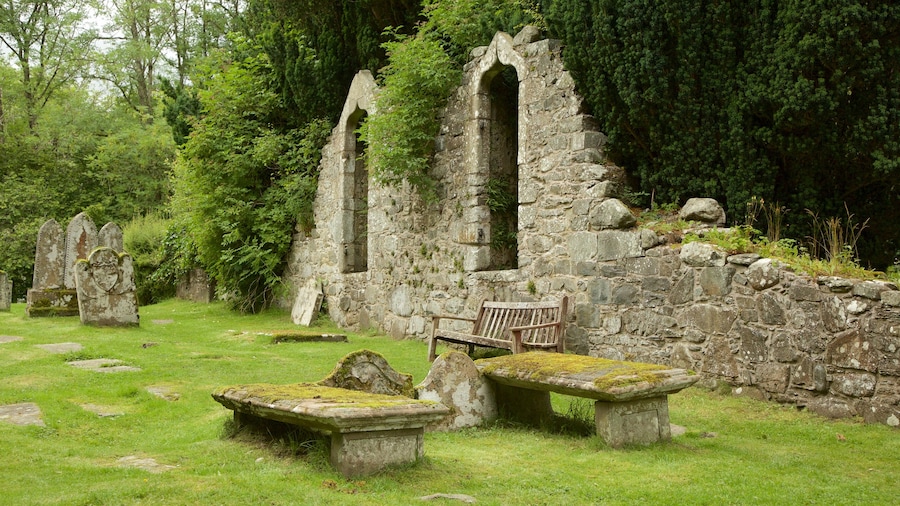 Église Balquhidder mettant en vedette parc et patrimoine historique