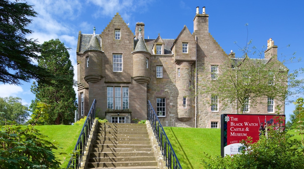 Black Watch Regimental Museum que incluye elementos del patrimonio