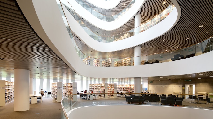 Aberdeen showing interior views and modern architecture