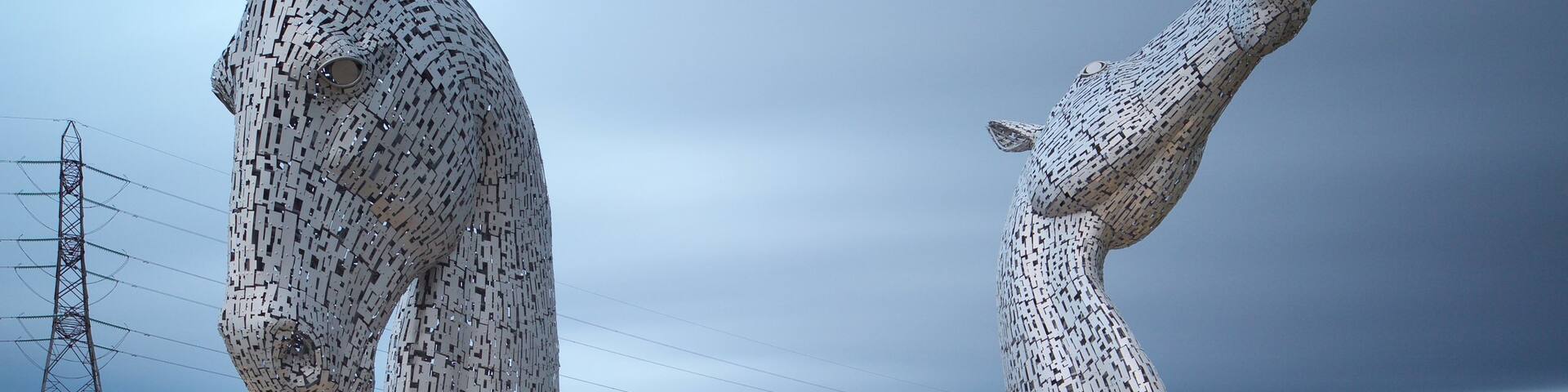 Grangemouth which includes outdoor art