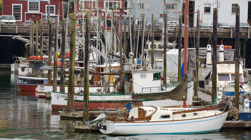 Ketchikan featuring a marina