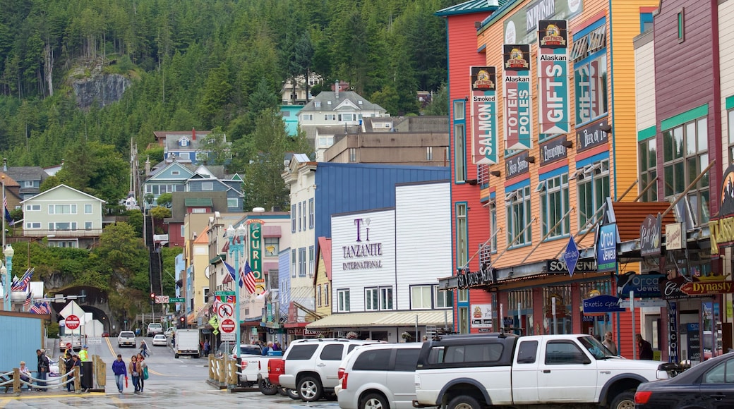 Ketchikan featuring a small town or village