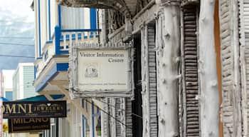 Skagway featuring signage