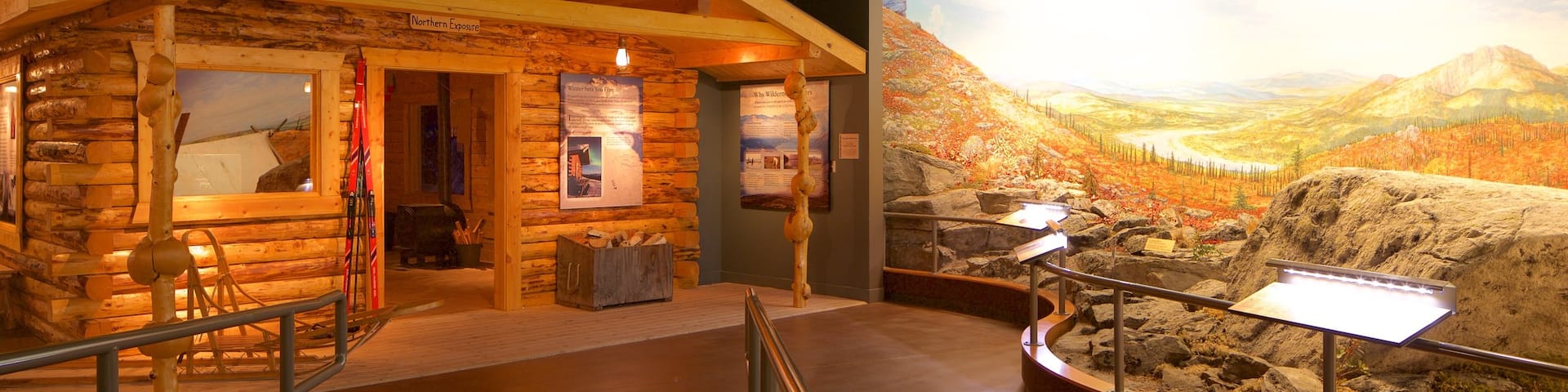 Fairbanks featuring interior views