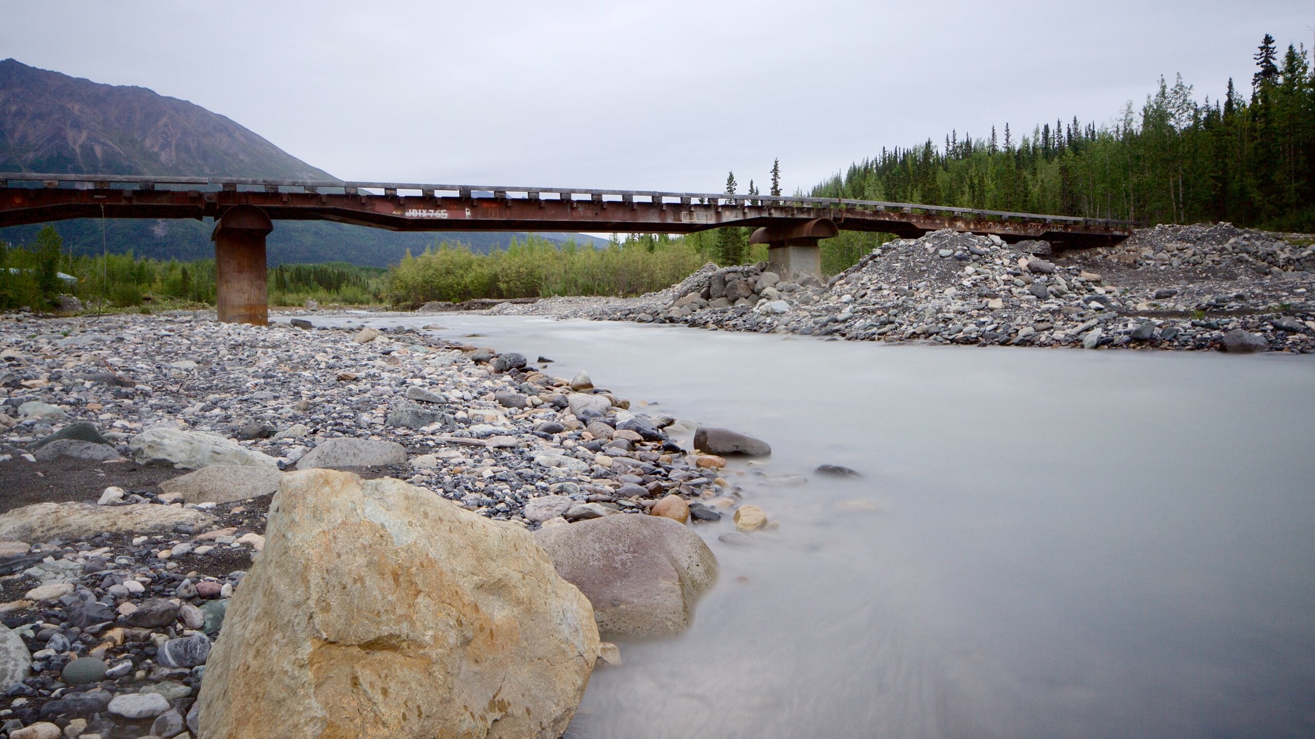 McCarthy featuring a bridge and a river or creek