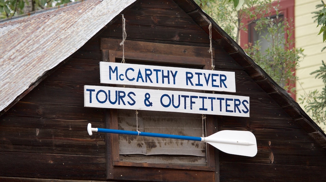 McCarthy which includes signage