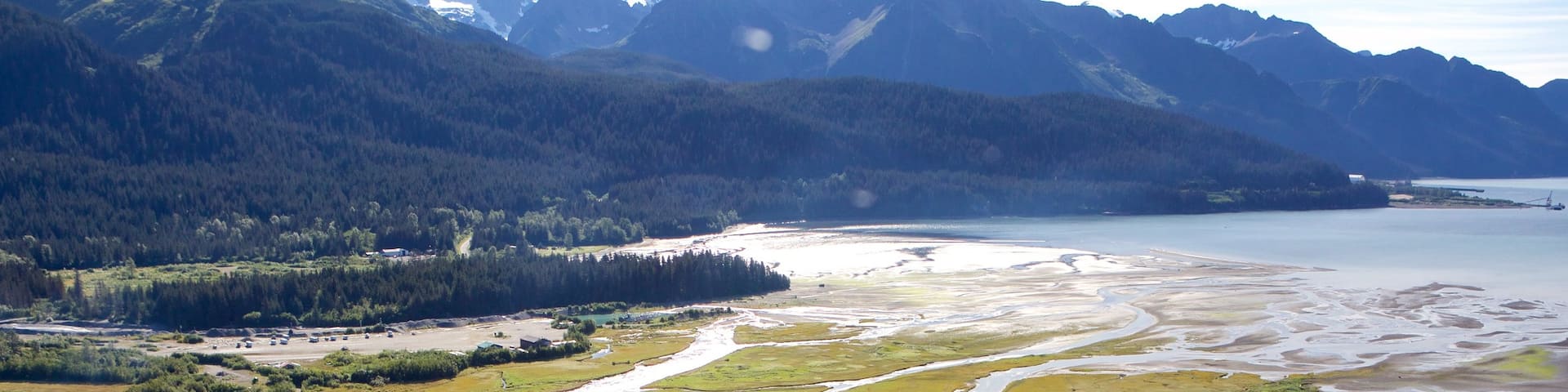 Seward showing a river or creek