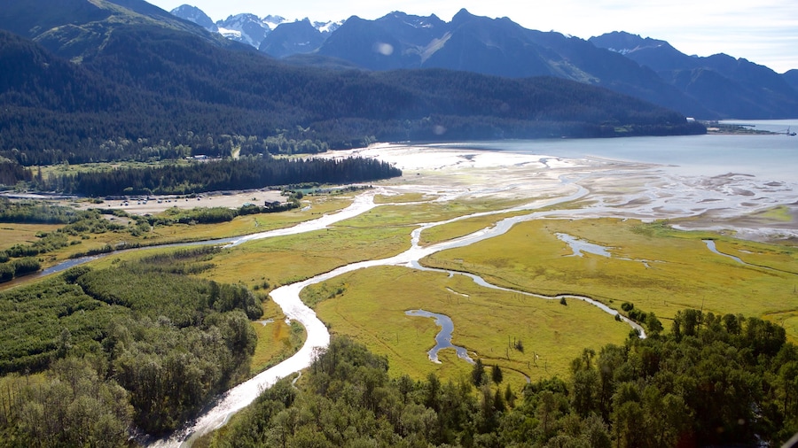 Seward showing a river or creek