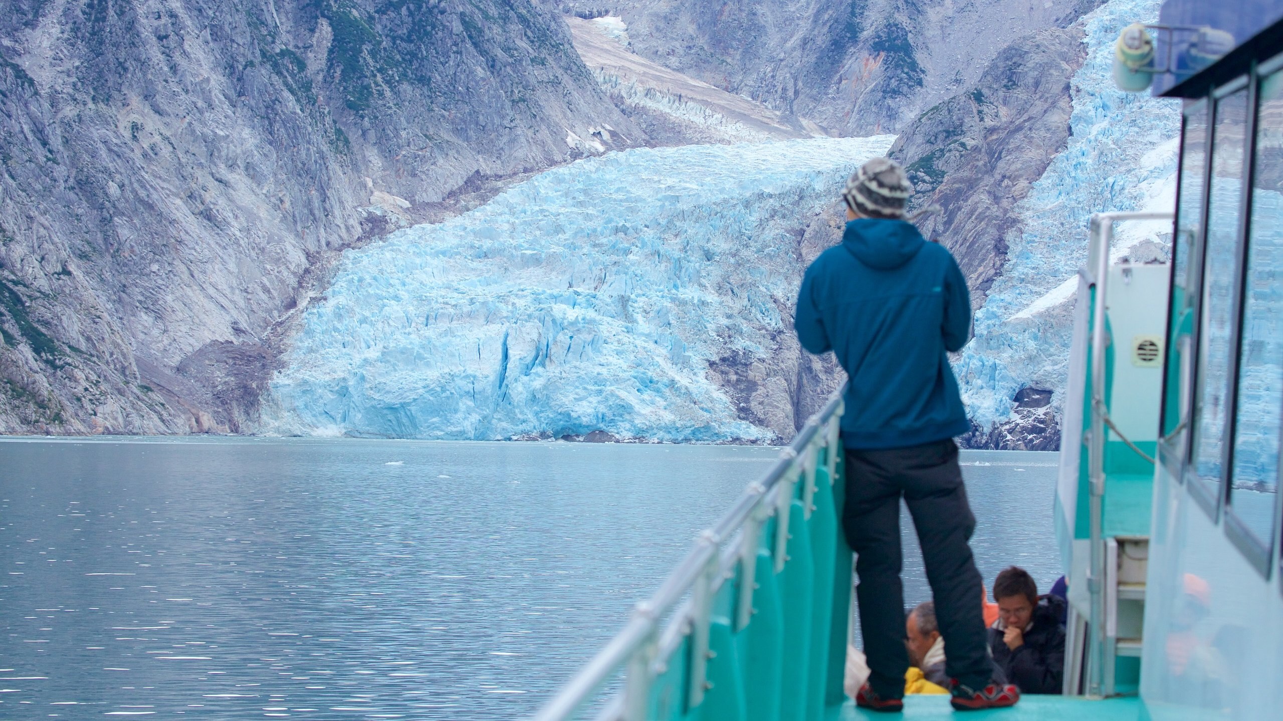 Kenai Fjords National Park featuring snow and whale watching