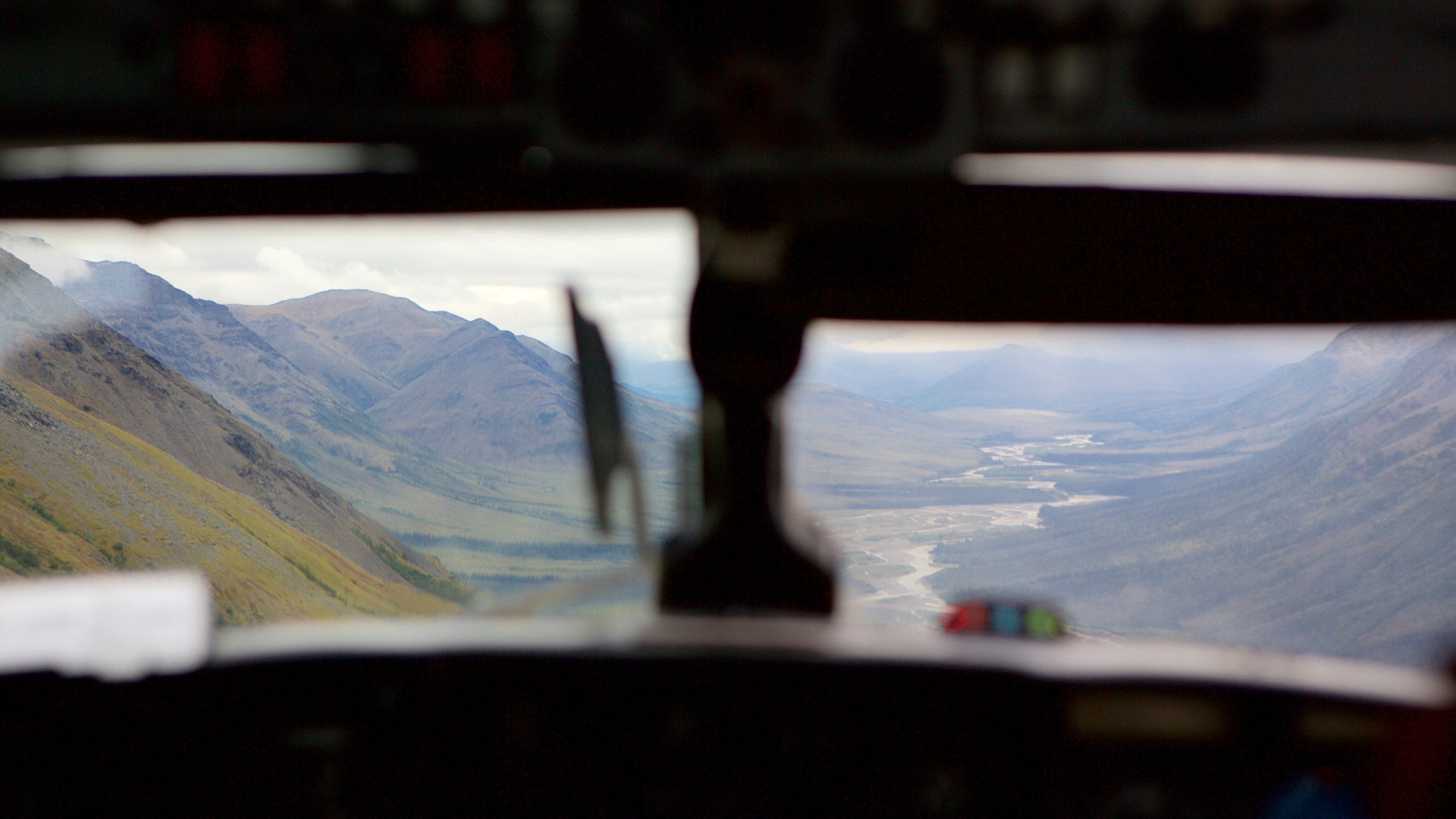 Gates of the Arctic National Park showing aircraft and an aircraft