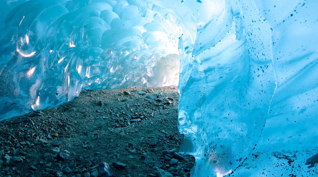 Wrangell-St. Elias National Park and Preserve showing caves