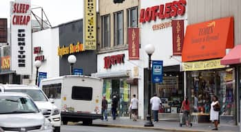 Jersey City showing signage