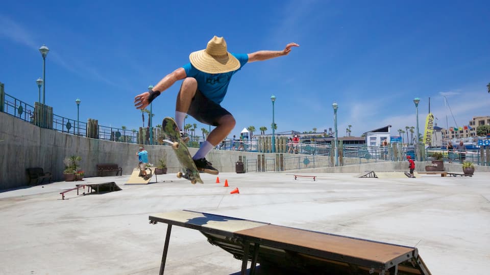 Redondo Beach as well as an individual male