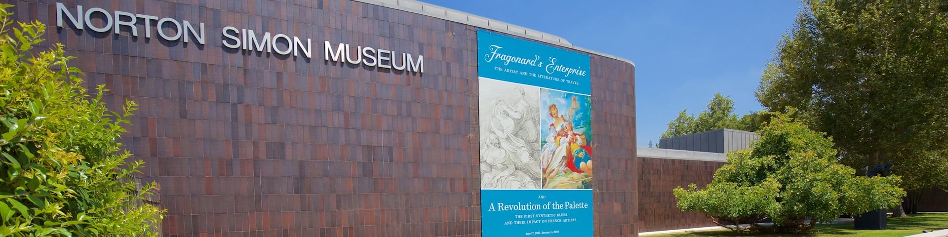 ノートン サイモン美術館 表示 標識