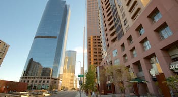 Downtown Los Angeles showing a city