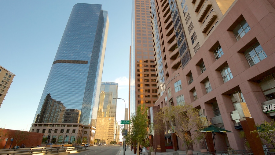 Downtown Los Angeles featuring a city