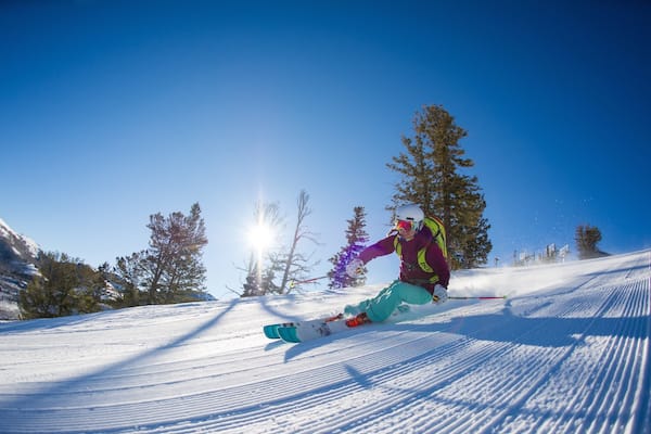 Solitude Mountain welches beinhaltet Schnee und Skifahren