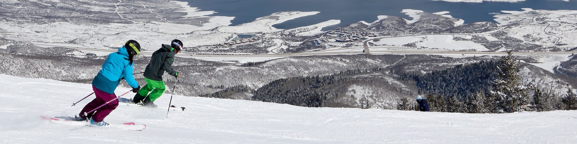 Deer Valley Resort showing snow, snow skiing and mountains
