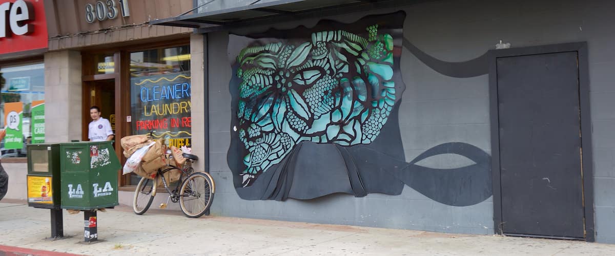 West Hollywood showing outdoor art