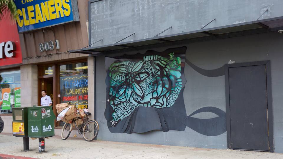 West Hollywood showing outdoor art