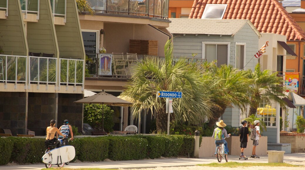 Mission Bay ofreciendo ciclismo