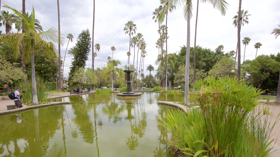 Beverly Hills featuring a pond