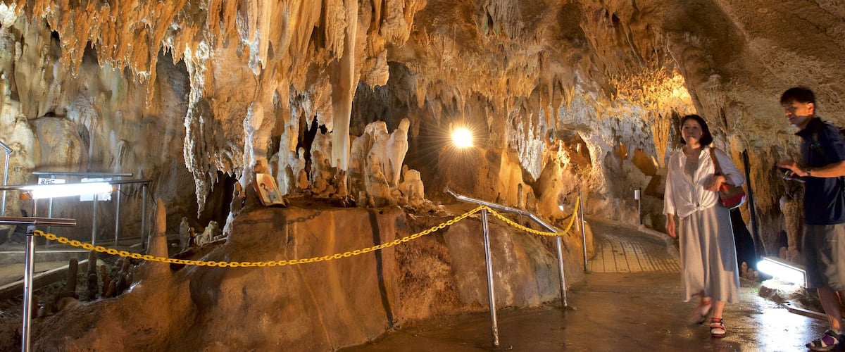 Ishigaki Island Limestone Cave which includes caves