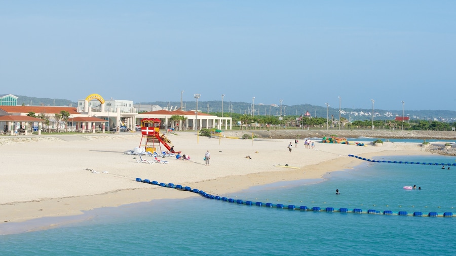 Okinawa che include località costiera, nuoto e spiaggia