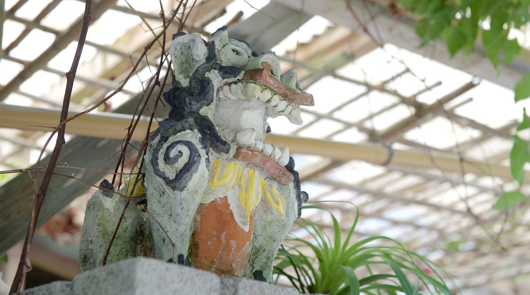 Okinawa showing a statue or sculpture and outdoor art