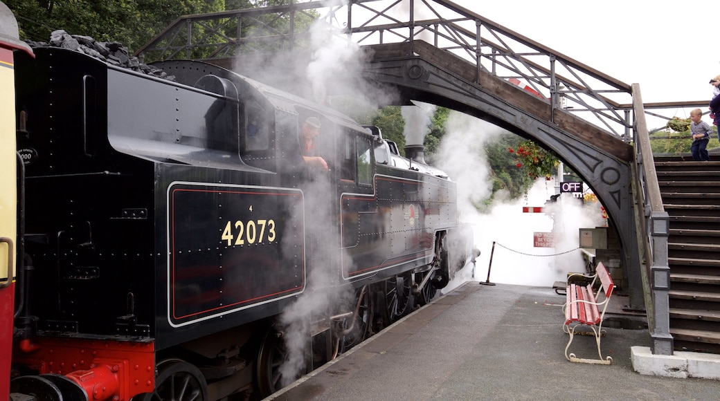 Lakeside showing railway items