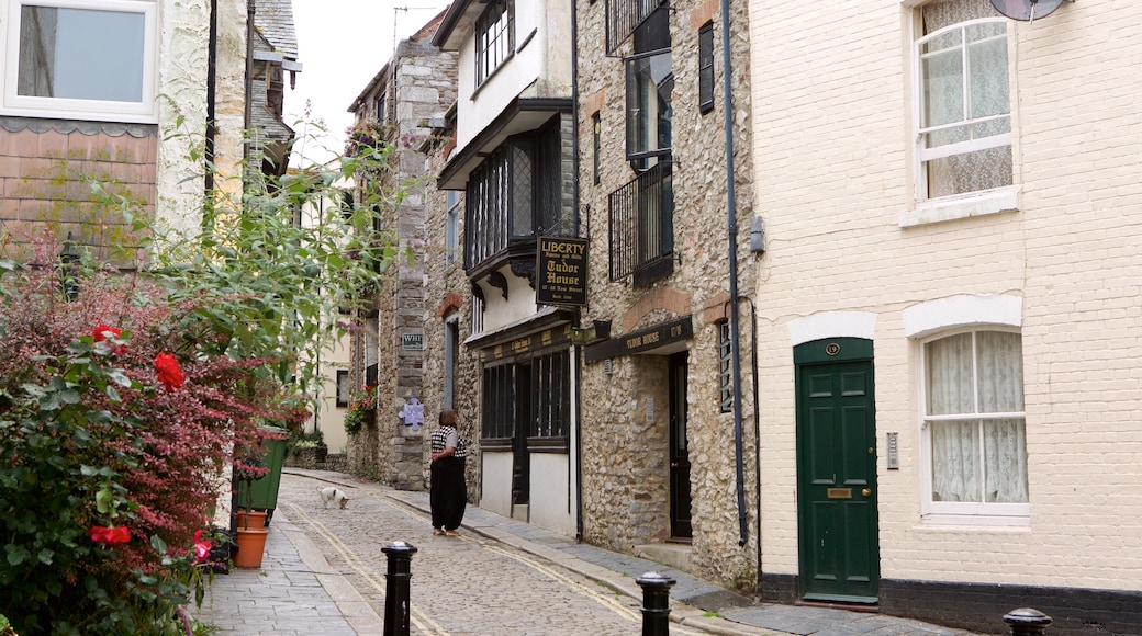 Plymouth mostrando una ciudad costera y escenas urbanas