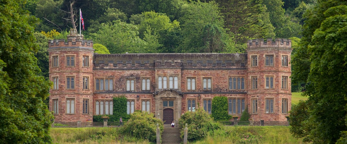 Mount Edgcumbe qui includes patrimoine architectural et château ou palais